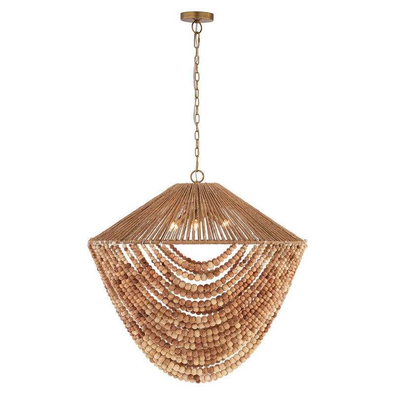 Minka-Lavery 19946-732 Three Light Pendant, Legacy Brass