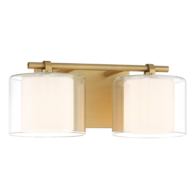 Minka-Lavery 2062-732 Two Light Vanity, Legacy Brass