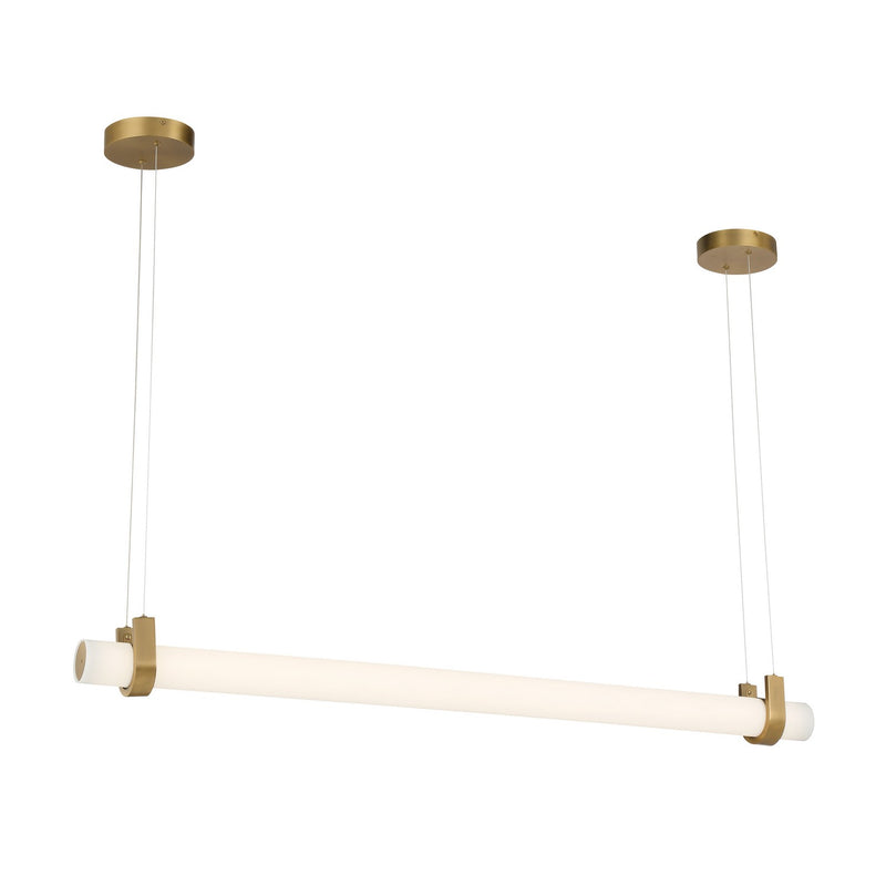 Minka-Lavery 2506-732-L LED Linear Chandelier, Legacy Brass