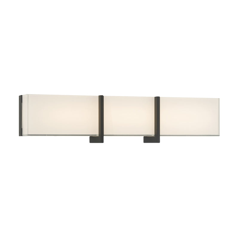 Minka-Lavery 2922-899-L LED Bath Bar, Dark Matte Black