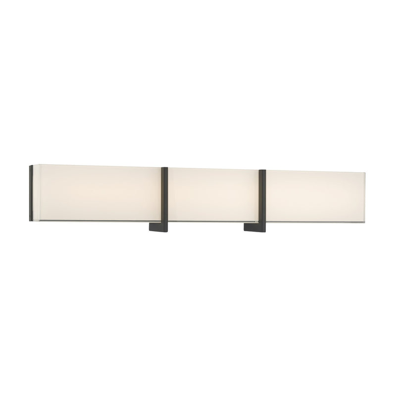 Minka-Lavery 2923-899-L LED Bath Bar, Dark Matte Black