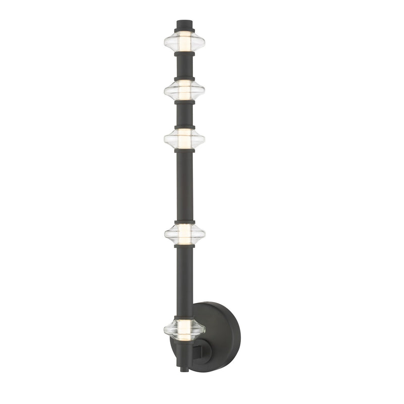 Minka-Lavery 5640-899-L LED Wall Sconce, Dark Matte Black