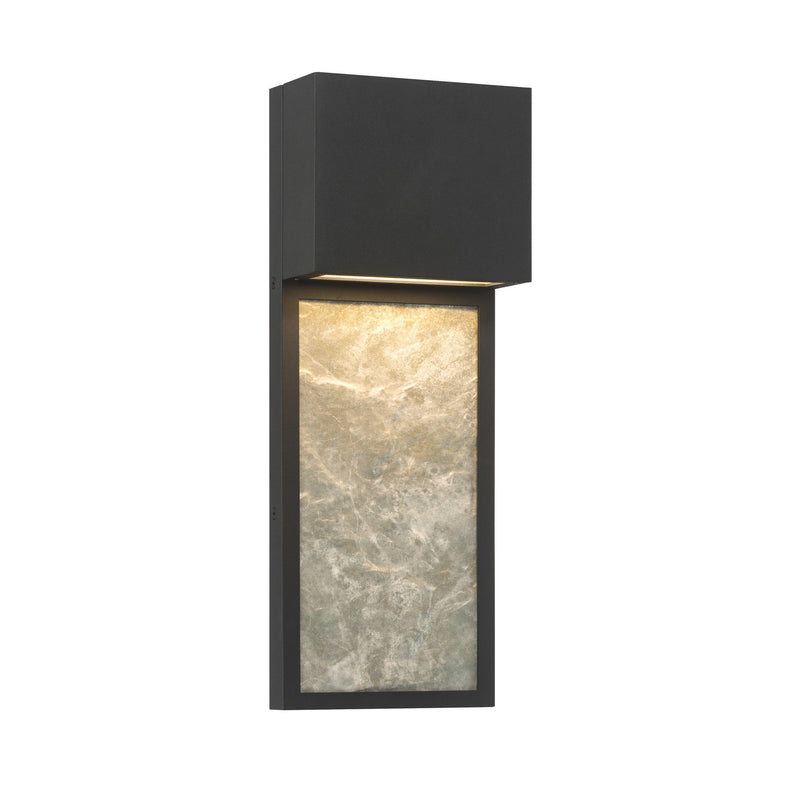 Minka-Lavery 79200-66-L LED Outdoor Wall Sconce, Sand Coal Black