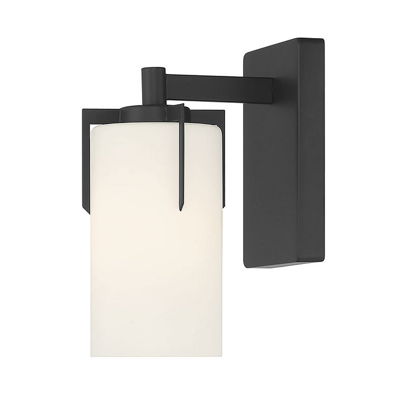 Millennium 65001-MB One Light Wall Sconce, Matte Black