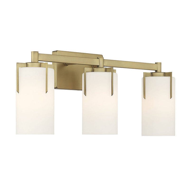 Millennium 65003-VB Three Light Vanity, Vintage Brass