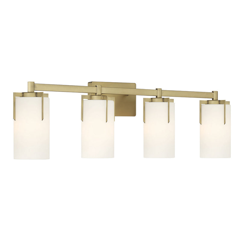 Millennium 65004-VB Four Light Vanity, Vintage Brass
