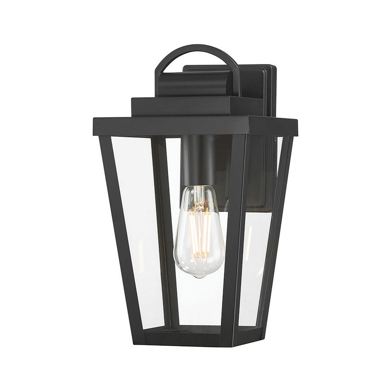 Millennium 68101-PBK One Light Lantern, Powder Coated Black