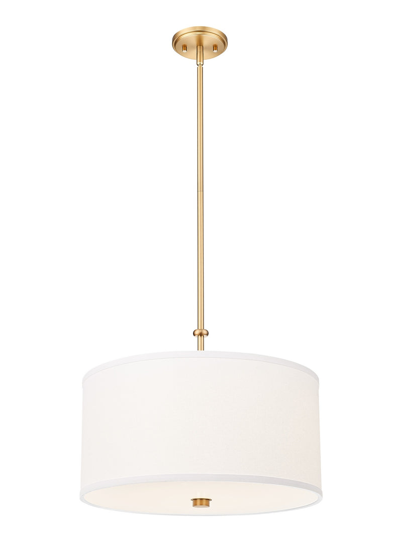 Z-Lite 1962P18-MGLD-LED LED Pendant, Modern Gold