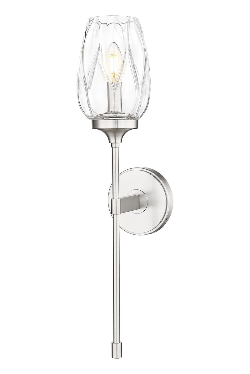 Z-Lite 2014-1S-BN One Light Wall Sconce, Brushed Nickel