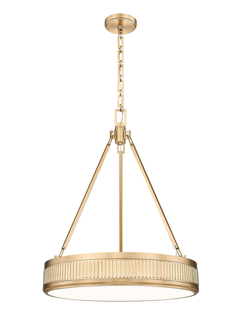 Z-Lite 3046P22-MGLD-LED LED Pendant, Modern Gold