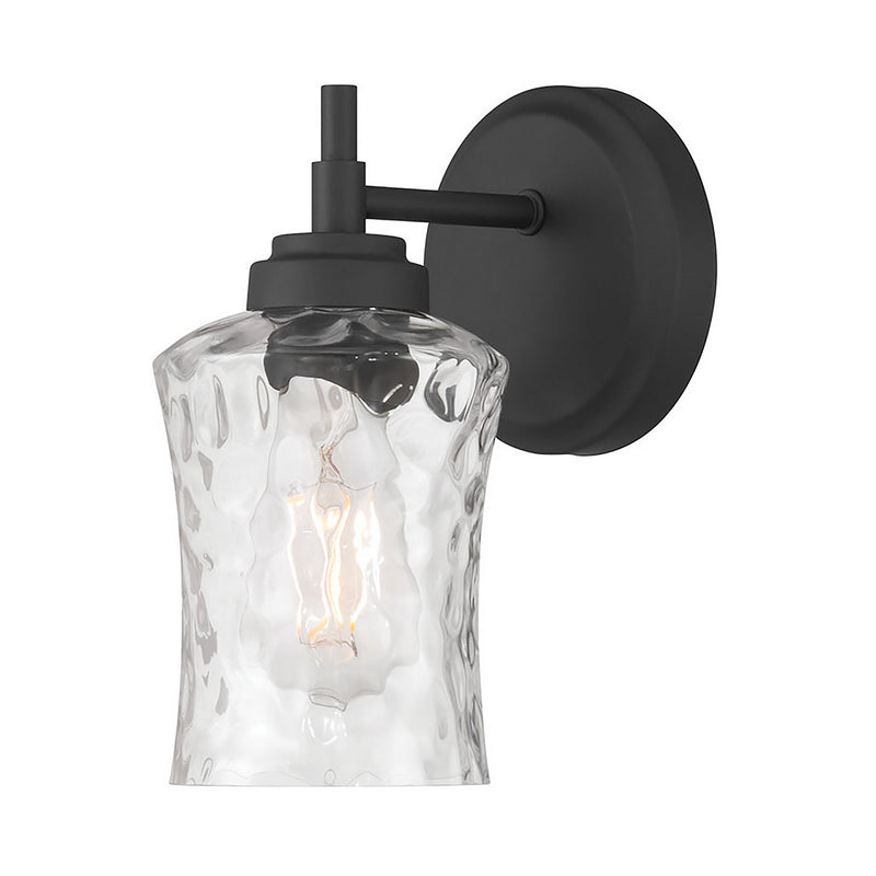 Millennium 909101-MB One Light Wall Sconce, Matte Black
