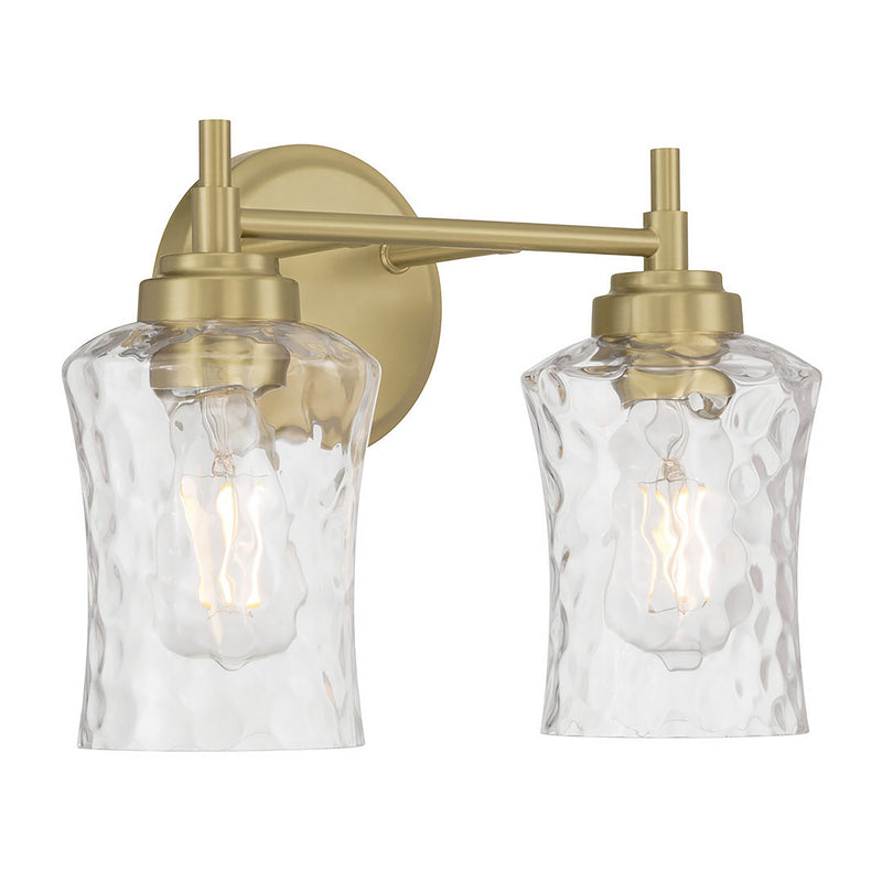 Millennium 909102-VB Two Light Vanity, Vintage Brass
