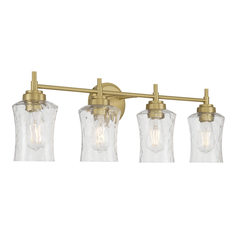 Millennium 909104-VB Four Light Vanity, Vintage Brass