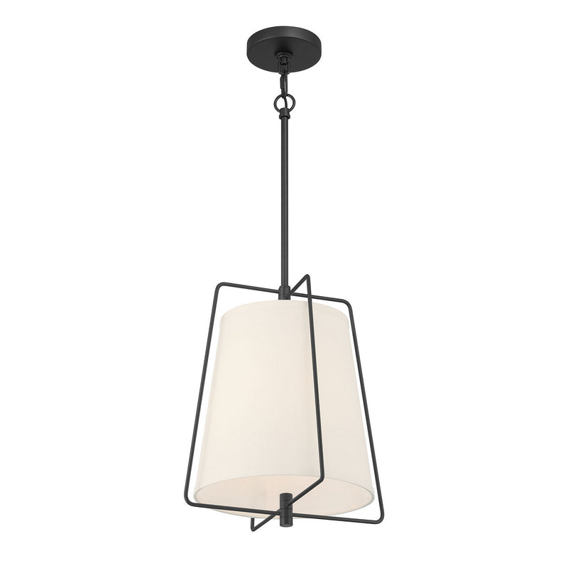 Millennium 919101-MB One Light Pendant, Matte Black