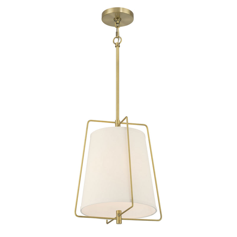 Millennium 919101-VB One Light Pendant, Vintage Brass