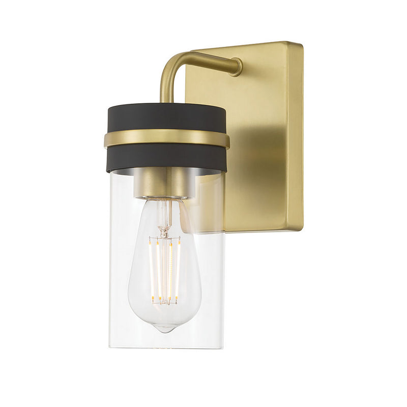 Millennium 95201-VB/MB One Light Wall Sconce, Vintage Brass