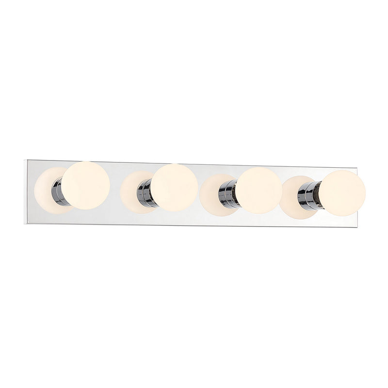 Millennium 96104-CH Four Light Bath Bar, Chrome