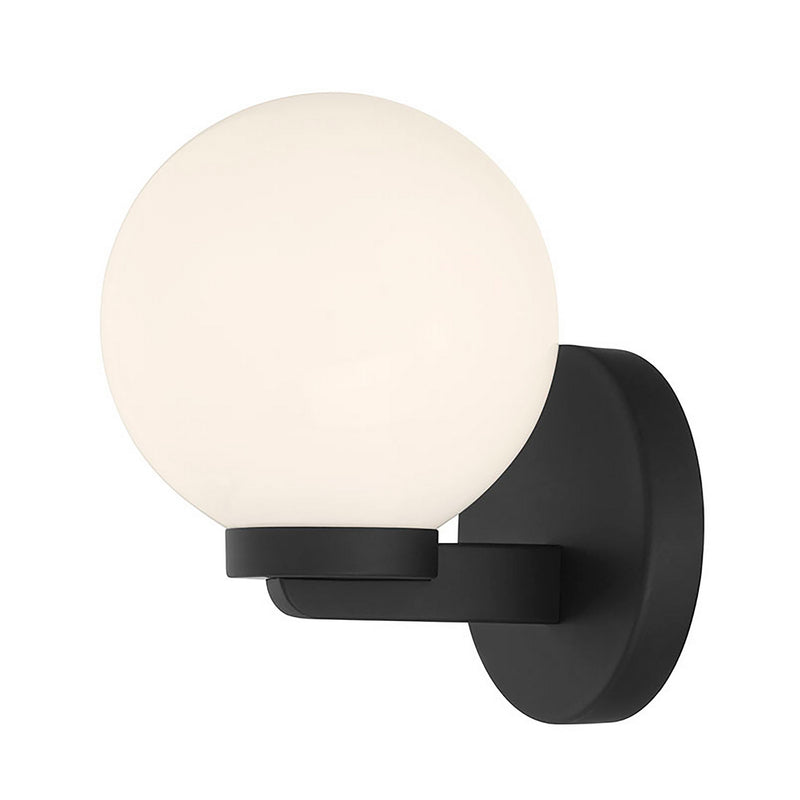 Millennium 97001-MB One Light Wall Sconce, Matte Black