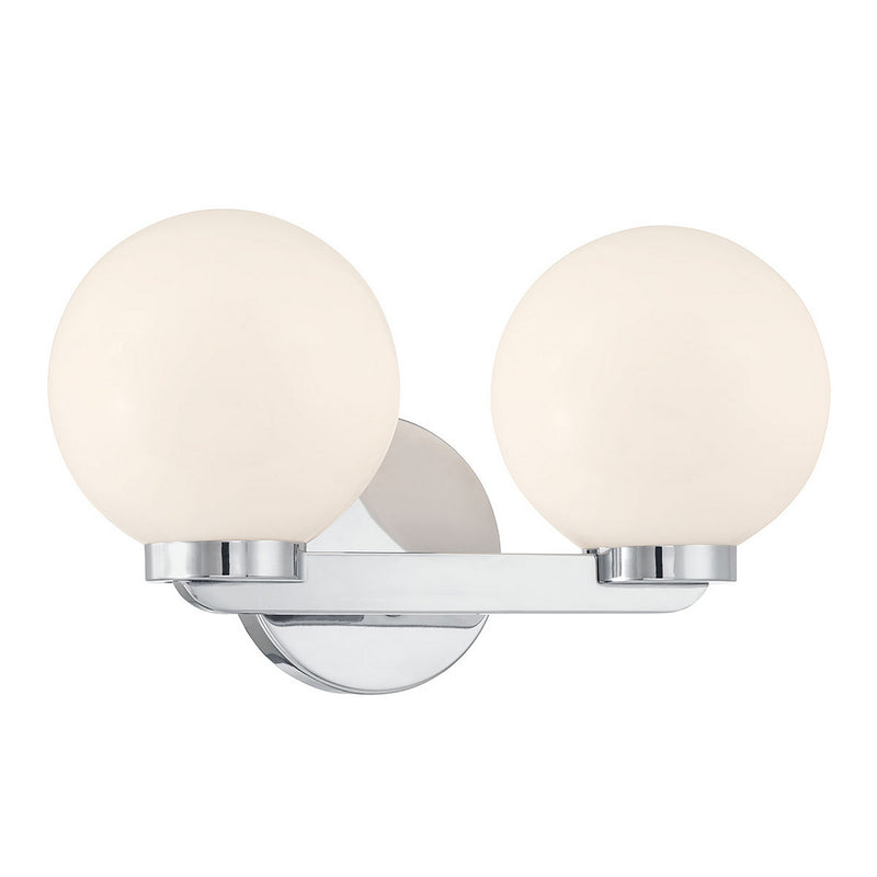 Millennium 97002-CH Two Light Vanity, Chrome