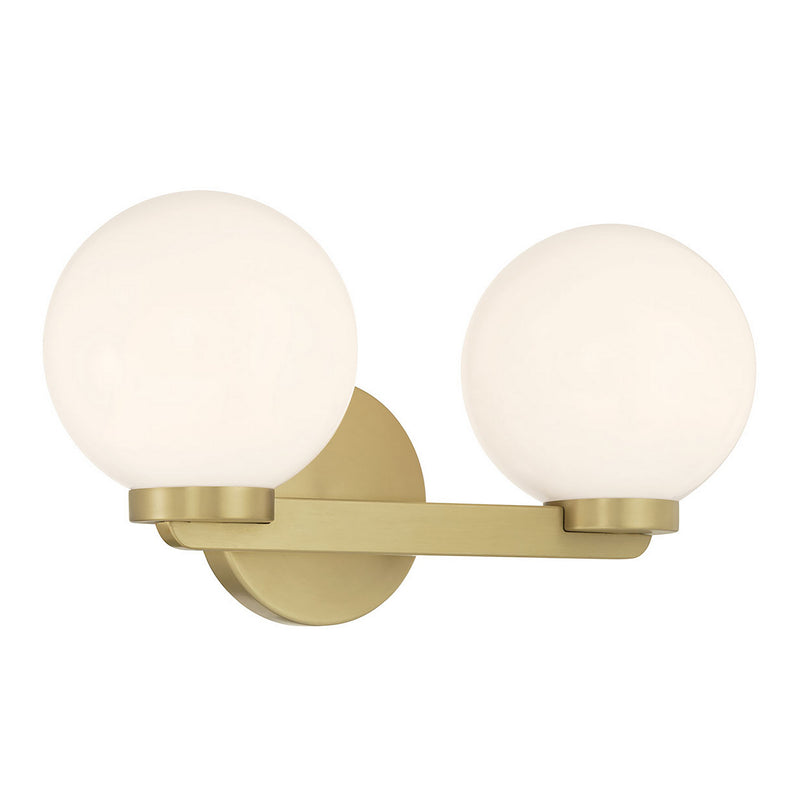 Millennium 97002-VB Two Light Vanity, Vintage Brass