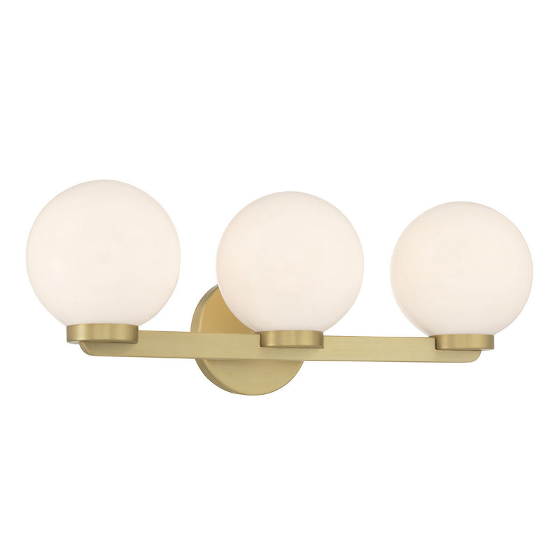 Millennium 97003-VB Three Light Vanity, Vintage Brass