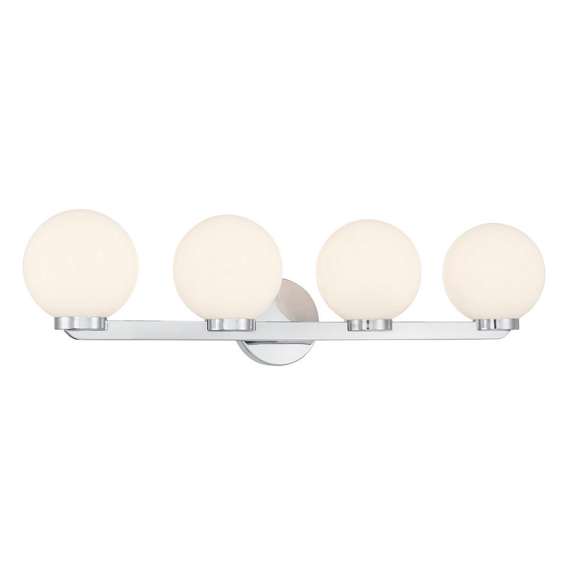 Millennium 97004-CH Four Light Vanity, Chrome