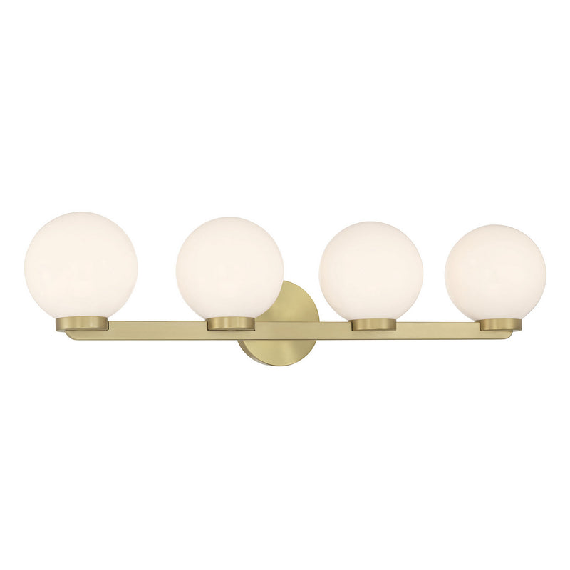 Millennium 97004-VB Four Light Vanity, Vintage Brass
