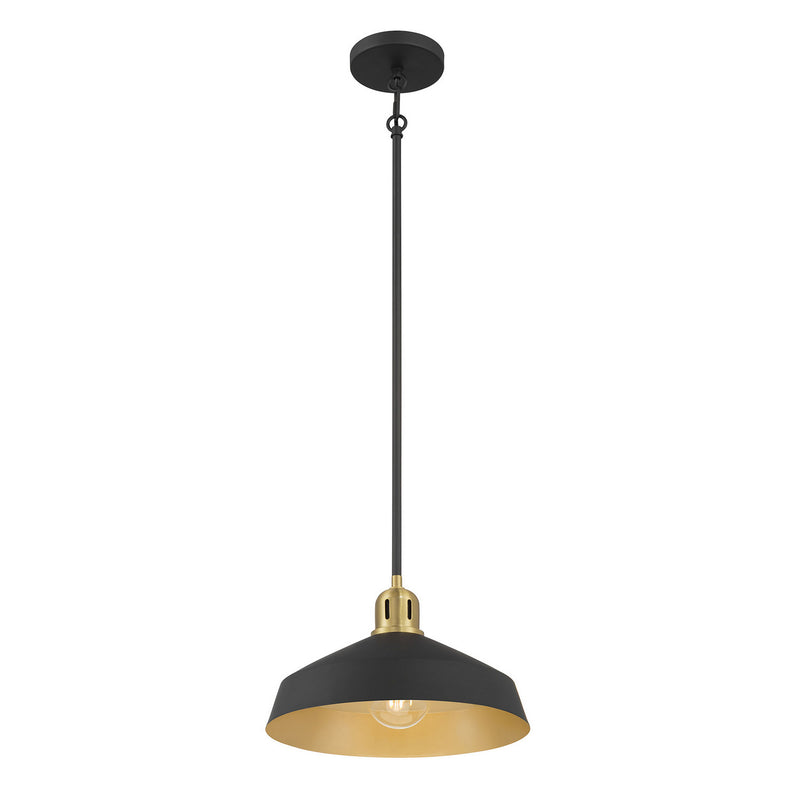 Millennium 9941-MB/VB One Light Pendant, Matte Black