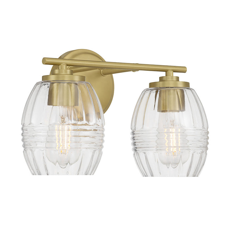 Millennium 9992-VB Two Light Vanity, Vintage Brass
