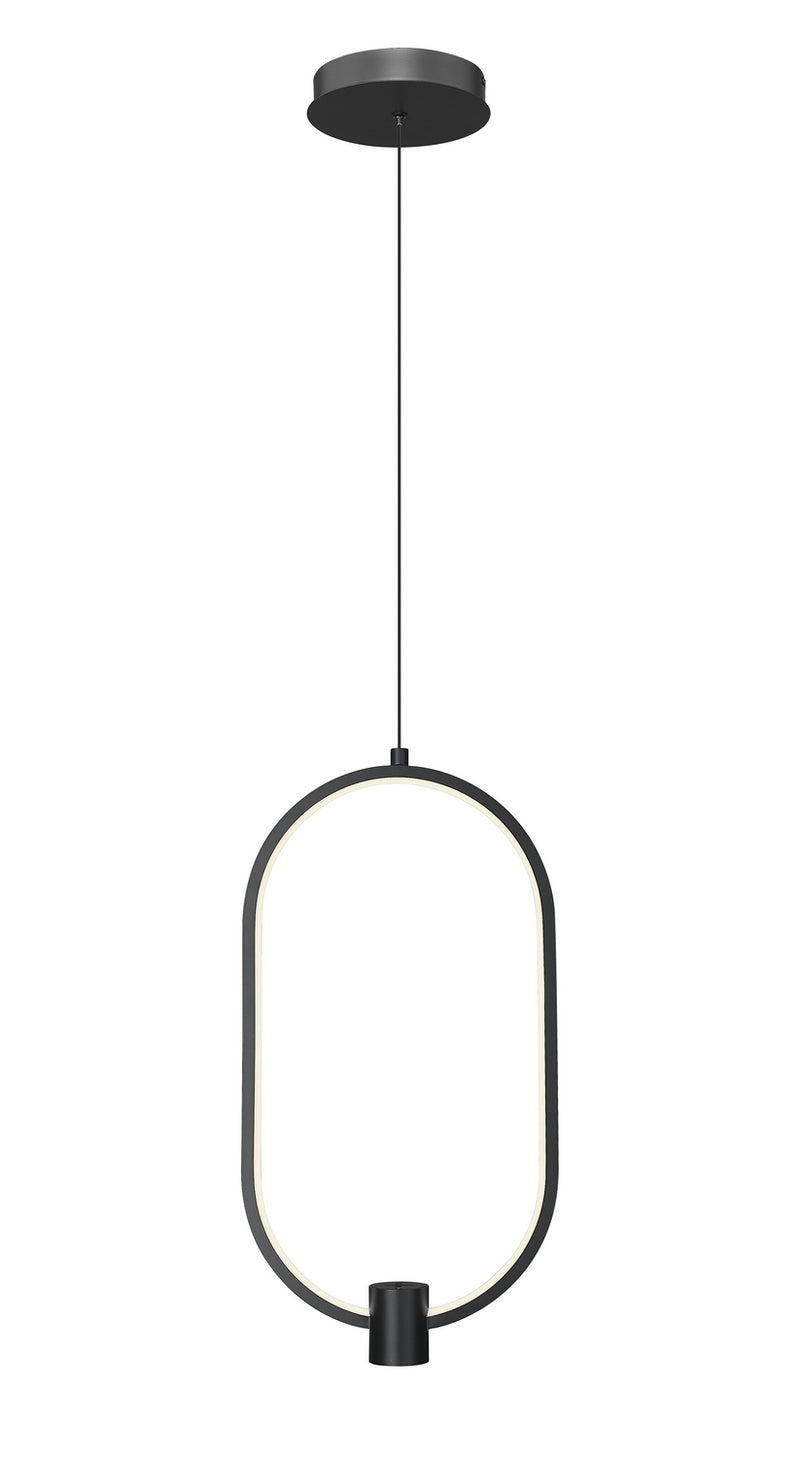 Z-Lite 4101-10MB-LED LED Pendant, Matte Black