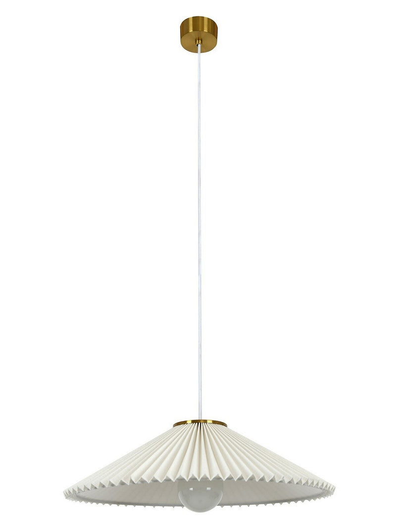 Beacon Lighting 01818001 One Light Pendant, Brass