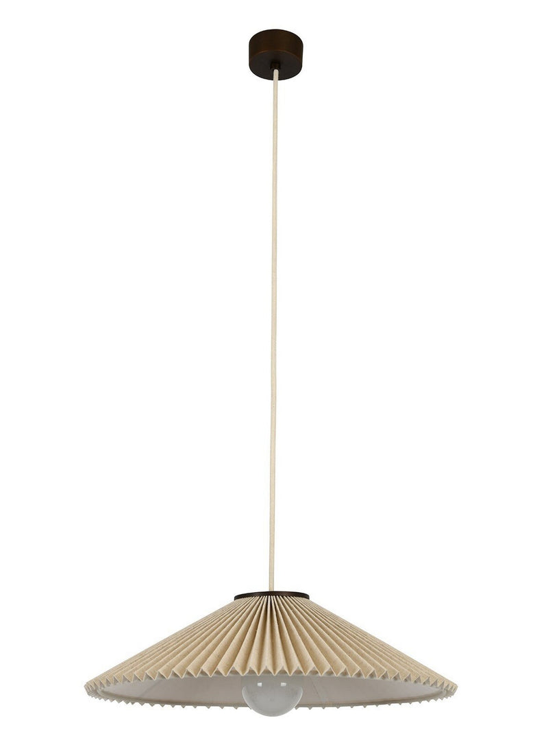 Beacon Lighting 01818201 One Light Pendant, Bronze