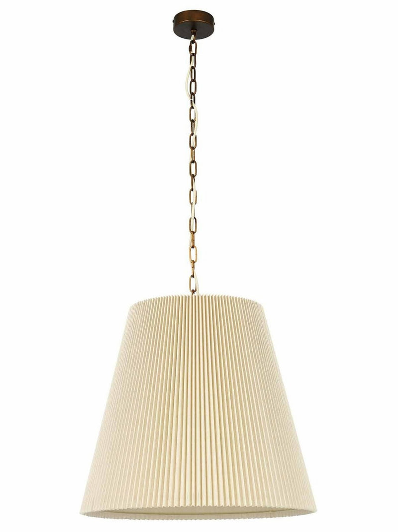 Beacon Lighting 01818701 Three Light Pendant, Bronze
