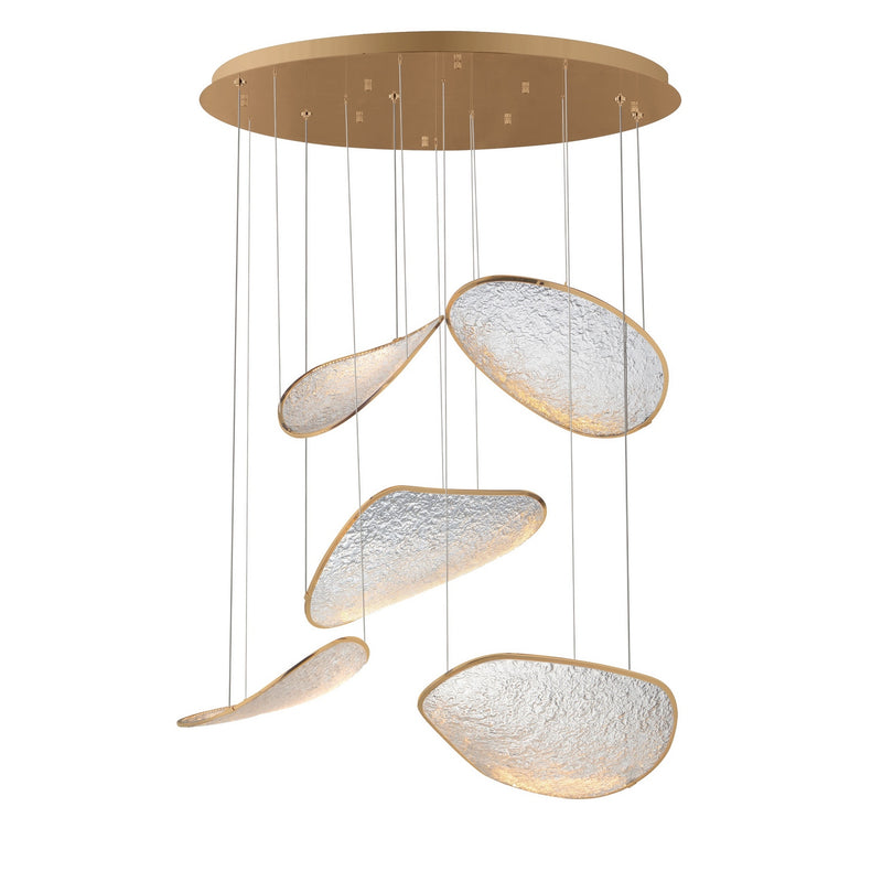 ET2 E24975-BCN LED Pendant, Brushed Champagne