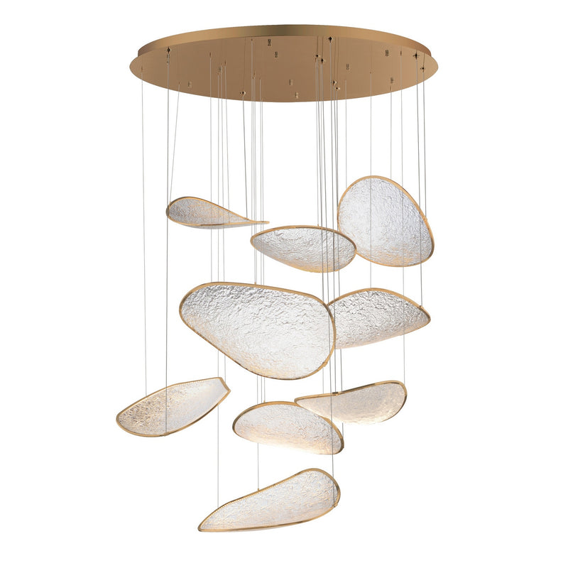 ET2 E24979-BCN LED Pendant, Brushed Champagne