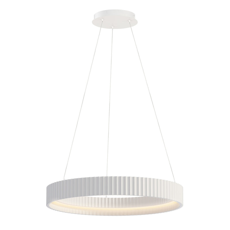 ET2 E25054-CHK LED Pendant, Chaulk White