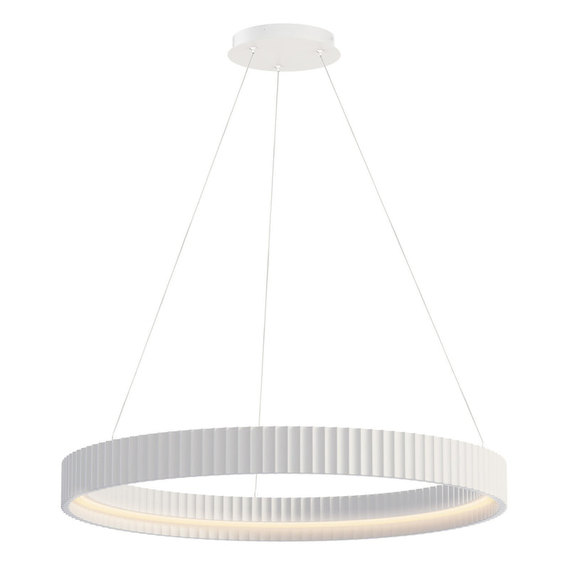 ET2 E25055-CHK LED Pendant, Chaulk White