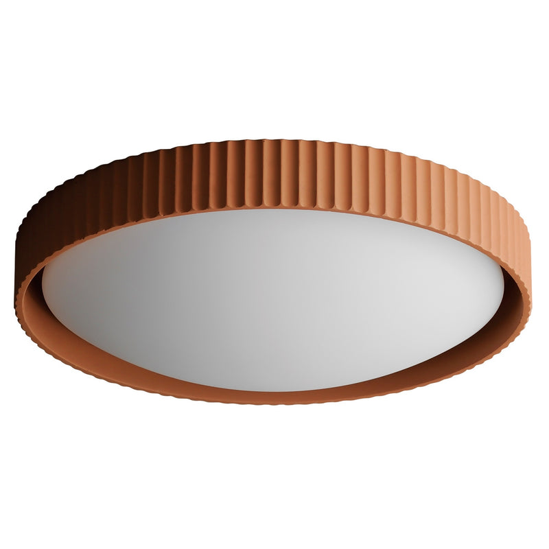 ET2 E25059-TRC LED Flush Mount, Terra Cotta