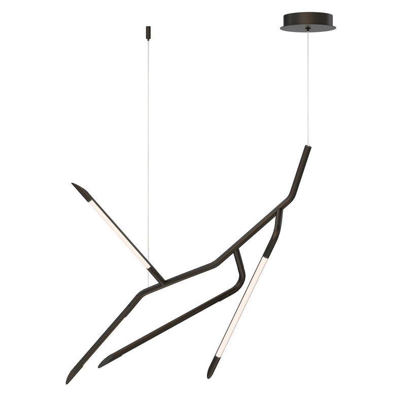 ET2 E25413-BK LED Pendant, Black