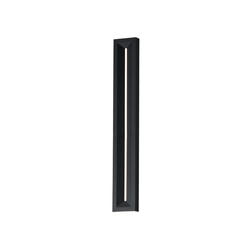 ET2 E30333-BK LED Outdoor Wall Sconce, Black