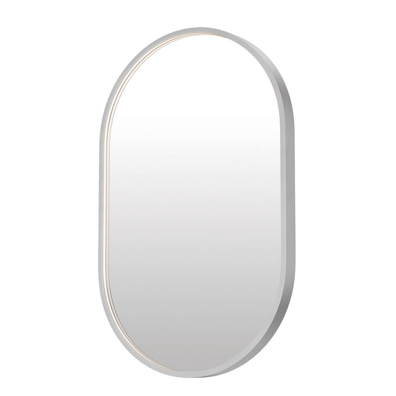 ET2 E42071-SN LED Mirror, Satin Nickel