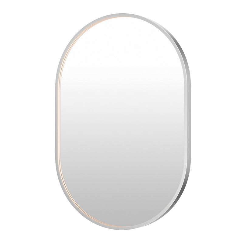 ET2 E42074-SN LED Mirror, Satin Nickel