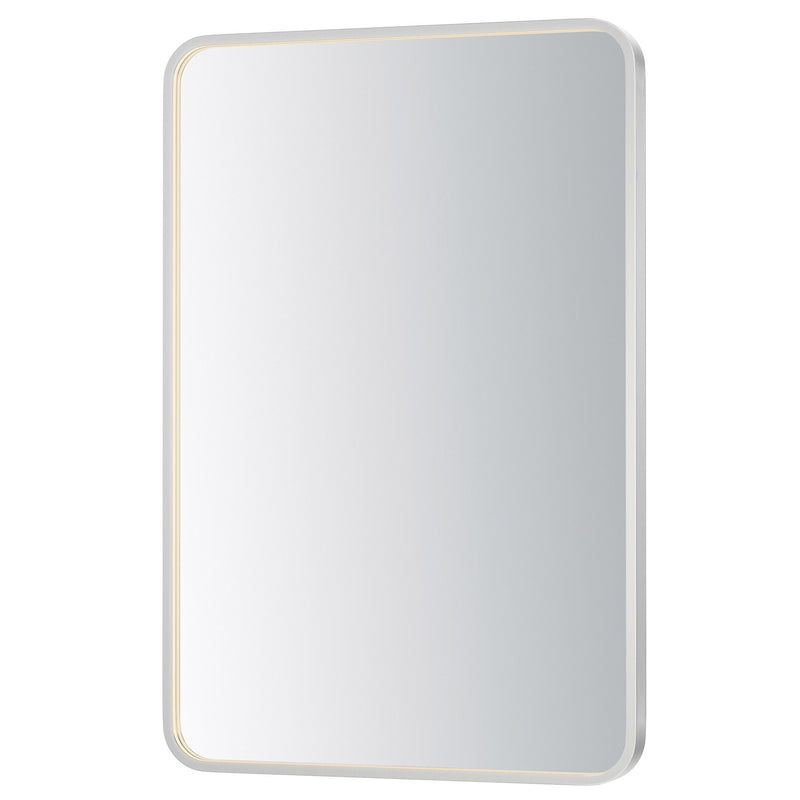 ET2 E42075-SN LED Mirror, Satin Nickel