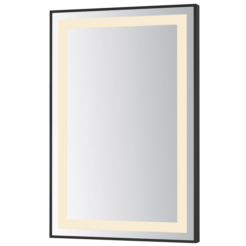 ET2 E42092-BK LED Mirror, Black