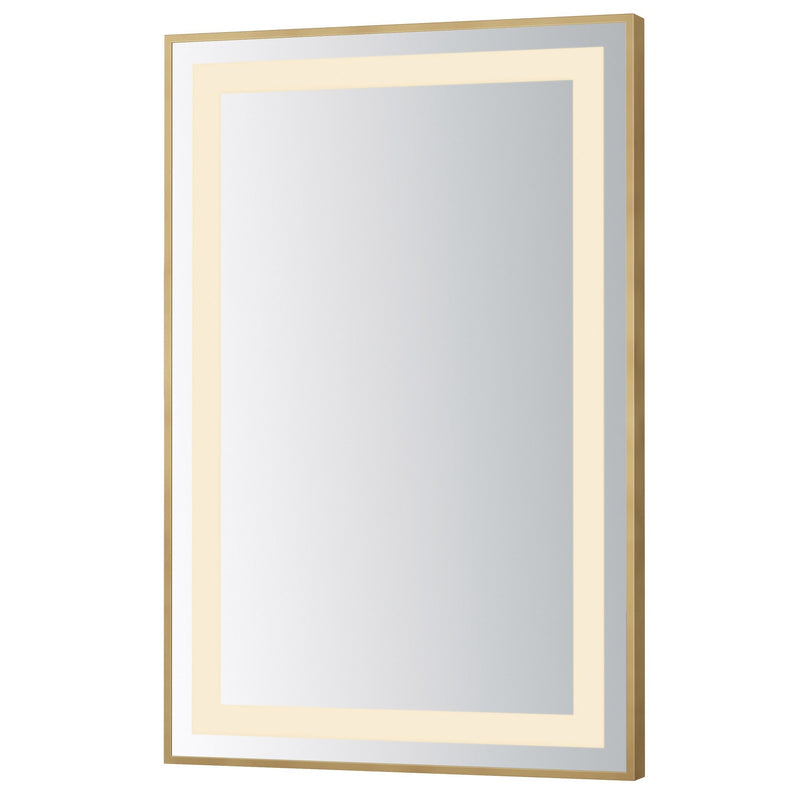 ET2 E42092-GLD LED Mirror, Gold