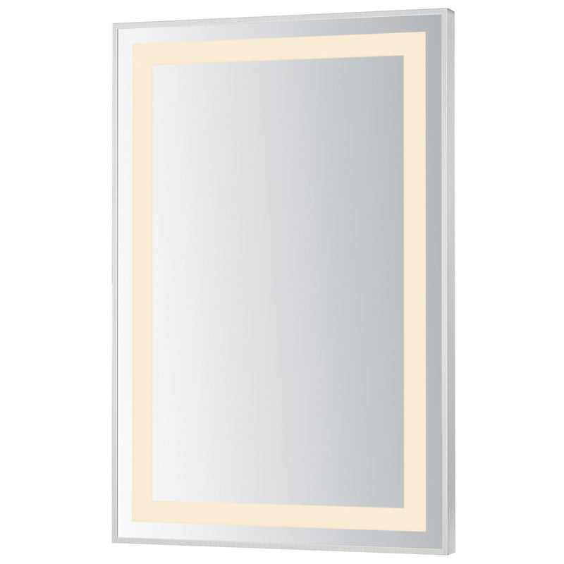 ET2 E42092-SN LED Mirror, Satin Nickel