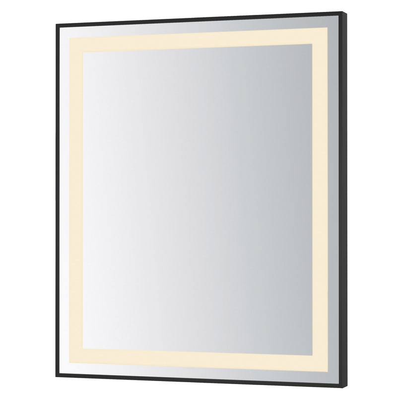 ET2 E42093-BK LED Mirror, Black