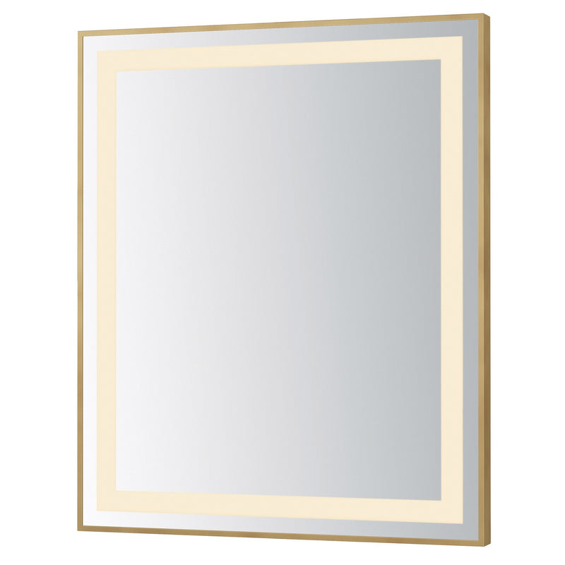 ET2 E42093-GLD LED Mirror, Gold