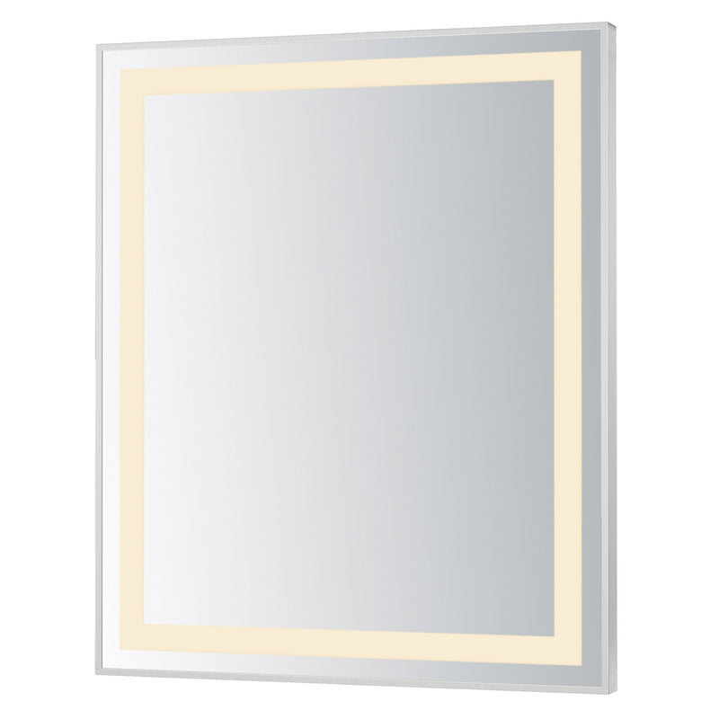 ET2 E42093-SN LED Mirror, Satin Nickel