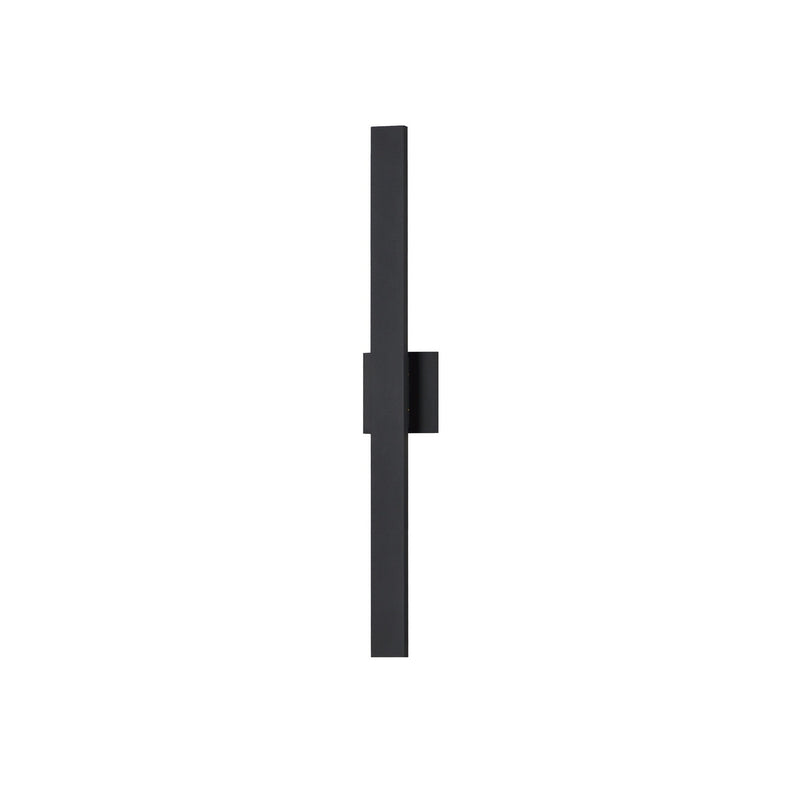 ET2 E42343-BK LED Outdoor Wall Sconce, Black